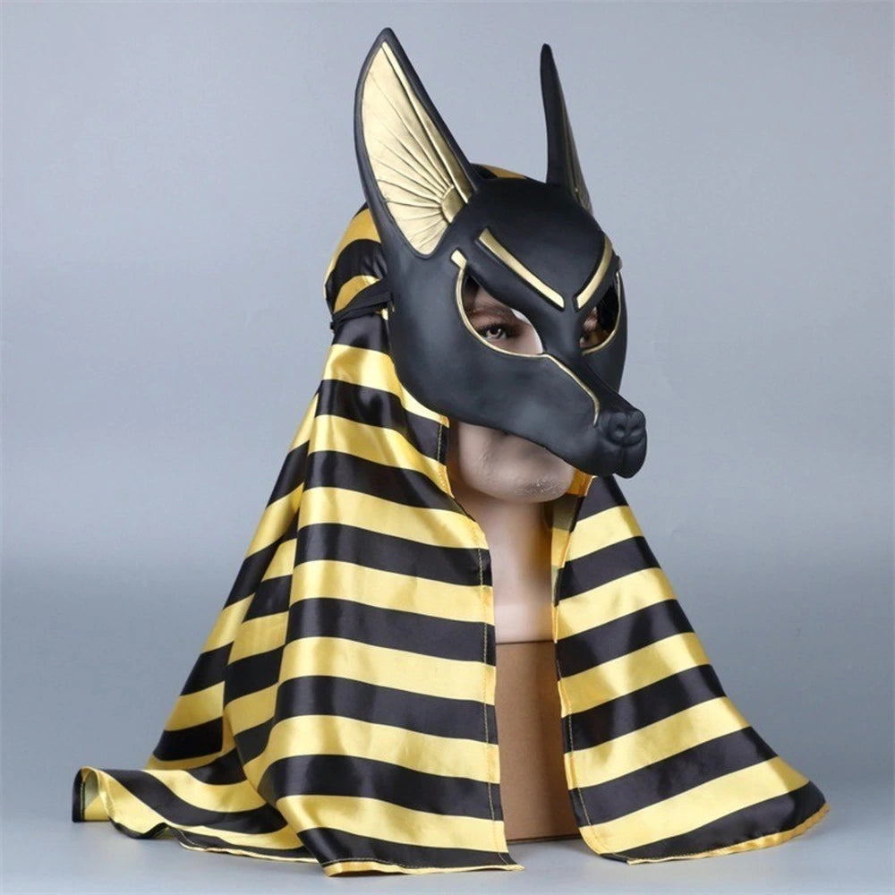 Egyptian Anubis Cosplay Mask Wolf Head - PXL Stores