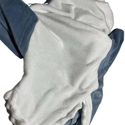 Cartoon Shark Sleeping Bag Pajamas Office Nap Shark Blanket Karakal High Quality Fabric Mermaid Shawl Blanket For Children