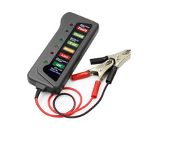 Motorcycle battery detector