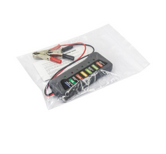 Motorcycle battery detector