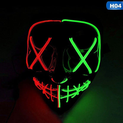 Purge LED Colored Mask