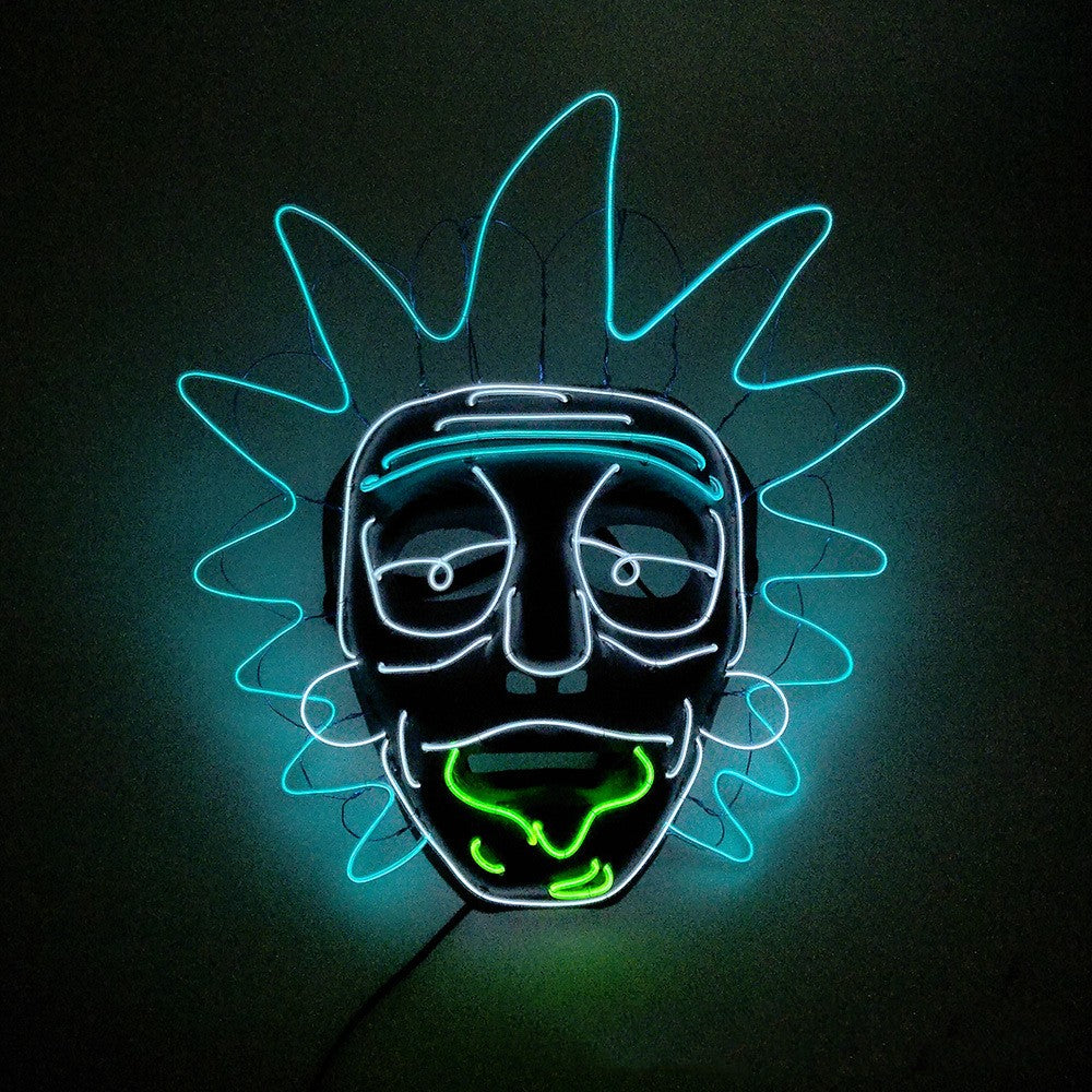 Rick and Morty LED Luminous Mask