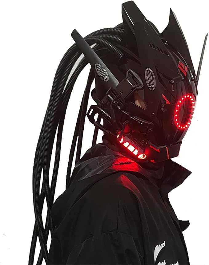 Cosplay Punk LED Mask