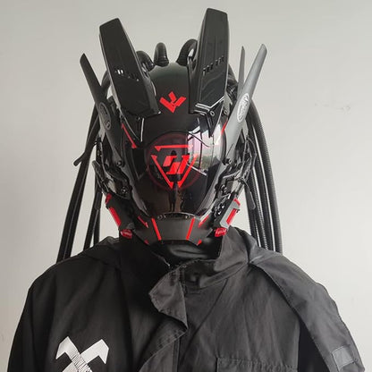 Cosplay Punk LED Mask