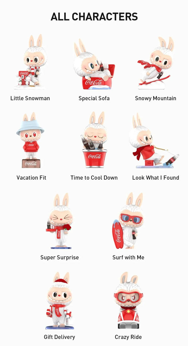 The Monsters - Labubu (Original 100%) - Set of 6 Blind Boxes