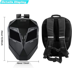 LED Knight Backpack, Laptop Bag Motorcycle Riding Backpack