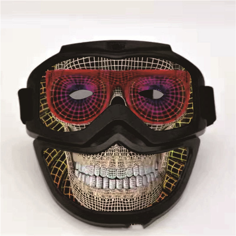 Halloween Hot Sale New Cool LED Glowing Mask