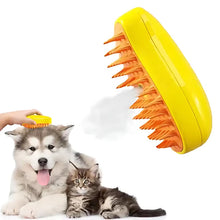 Steamy Pet Brush for Cats & Dogs