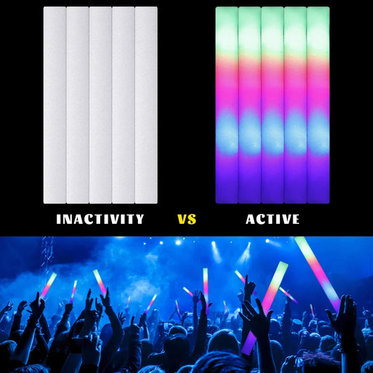 Party Foam LED Sticks 30PCs - PXL Stores
