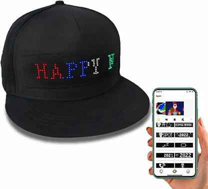 Glow LED App Mobile Control Cap - Baseball hat - PXL Stores