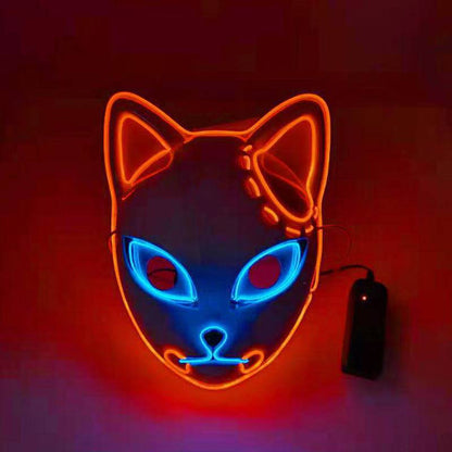 Demon Slayer LED Fox Mask - PXL Stores
