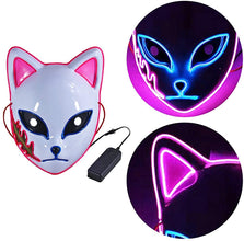 Demon Slayer LED Fox Mask - PXL Stores