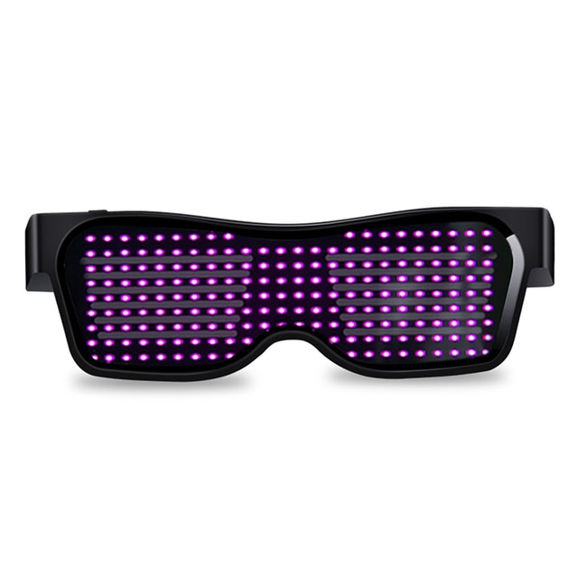 LED Text Glasses App-controlled Bluetooth - PXL Stores