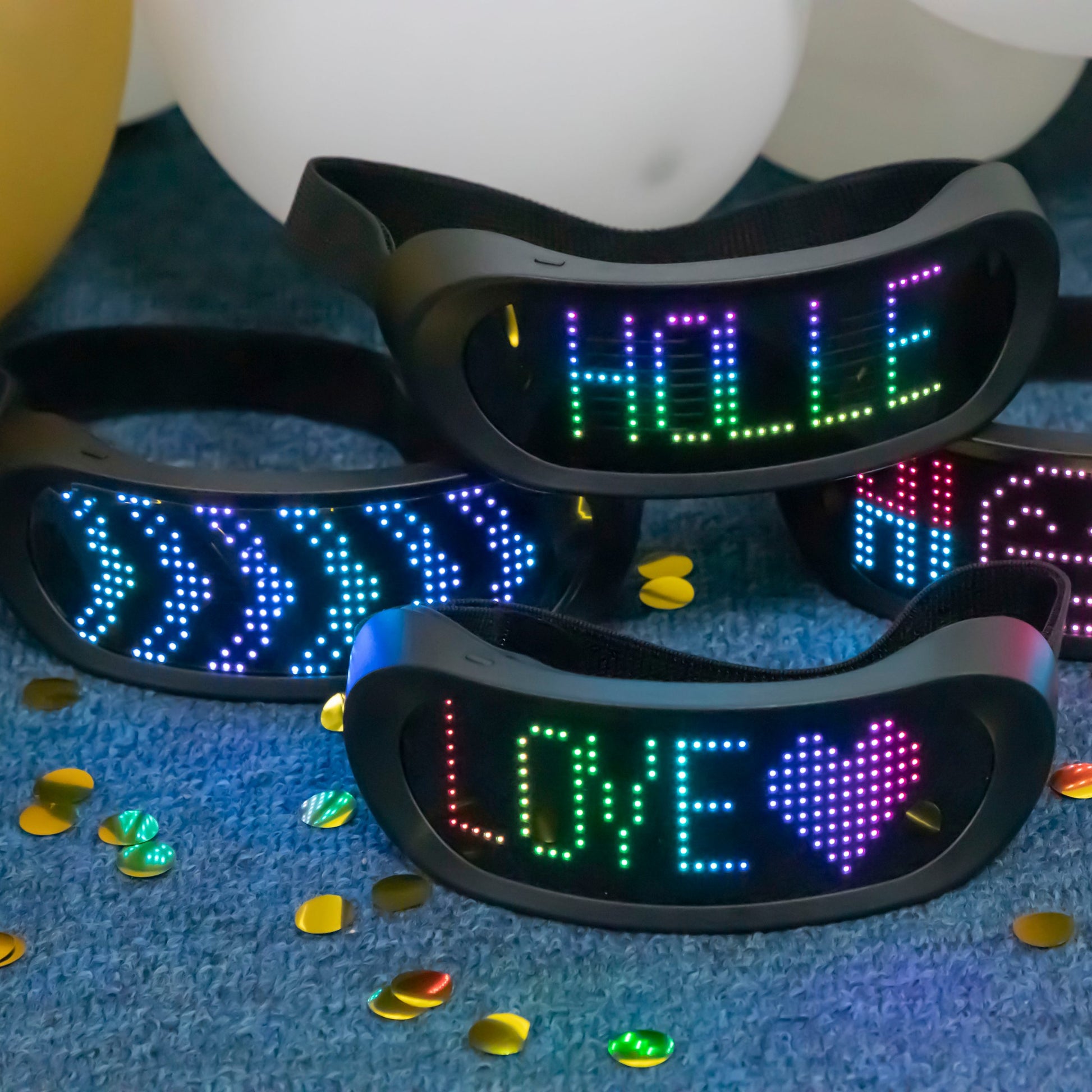 Customizable Bluetooth LED Goggles - PXL Stores
