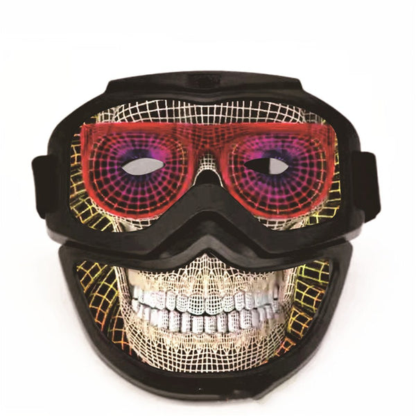 Sound Reactive LED Halloween Masks - PXL Stores