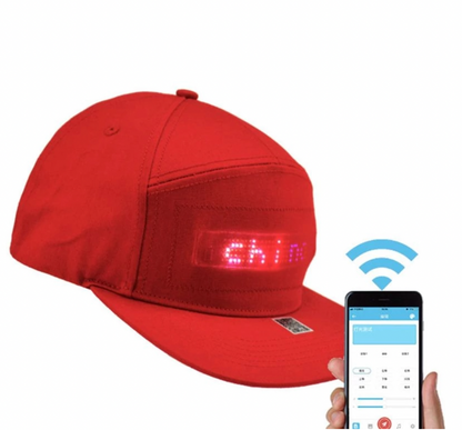 Glow LED App Mobile Control Cap - Baseball hat - PXL Stores