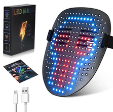 Interactive LED Mask Gesture Control, Rave and Party Masks - PXL Stores