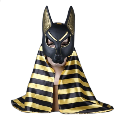 Egyptian Anubis Cosplay Mask Wolf Head - PXL Stores