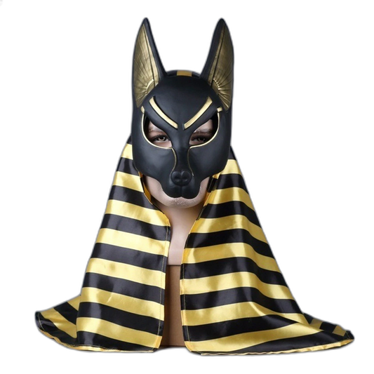 Egyptian Anubis Cosplay Mask Wolf Head - PXL Stores